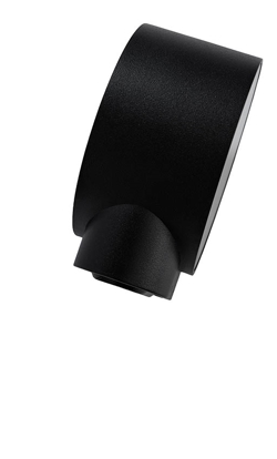 Sun Up/Down zewnętrzna lampa ścienna, czarna